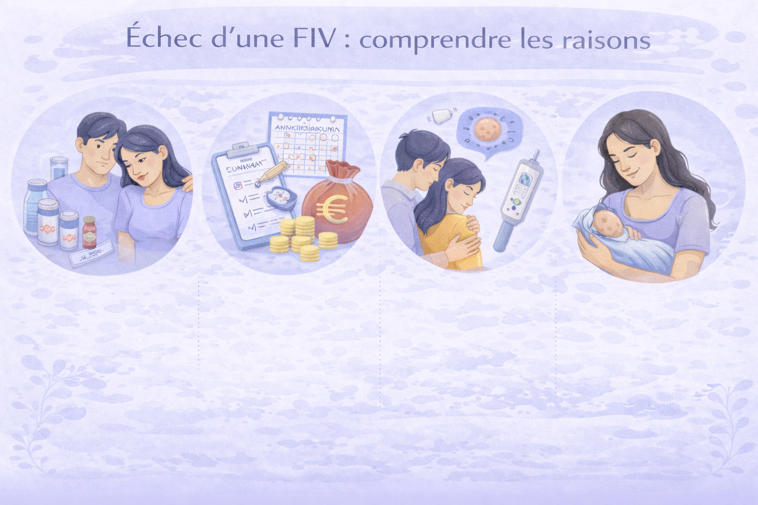 Echec d’une FIV : comprendre les raisons