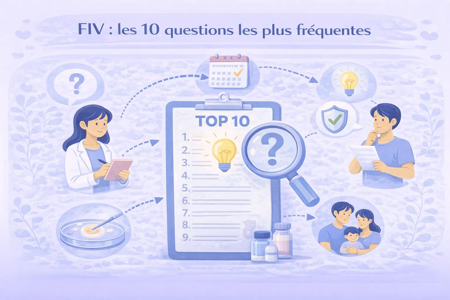 FIV : les 10 questions les plus fréquentes (réponses complètes)