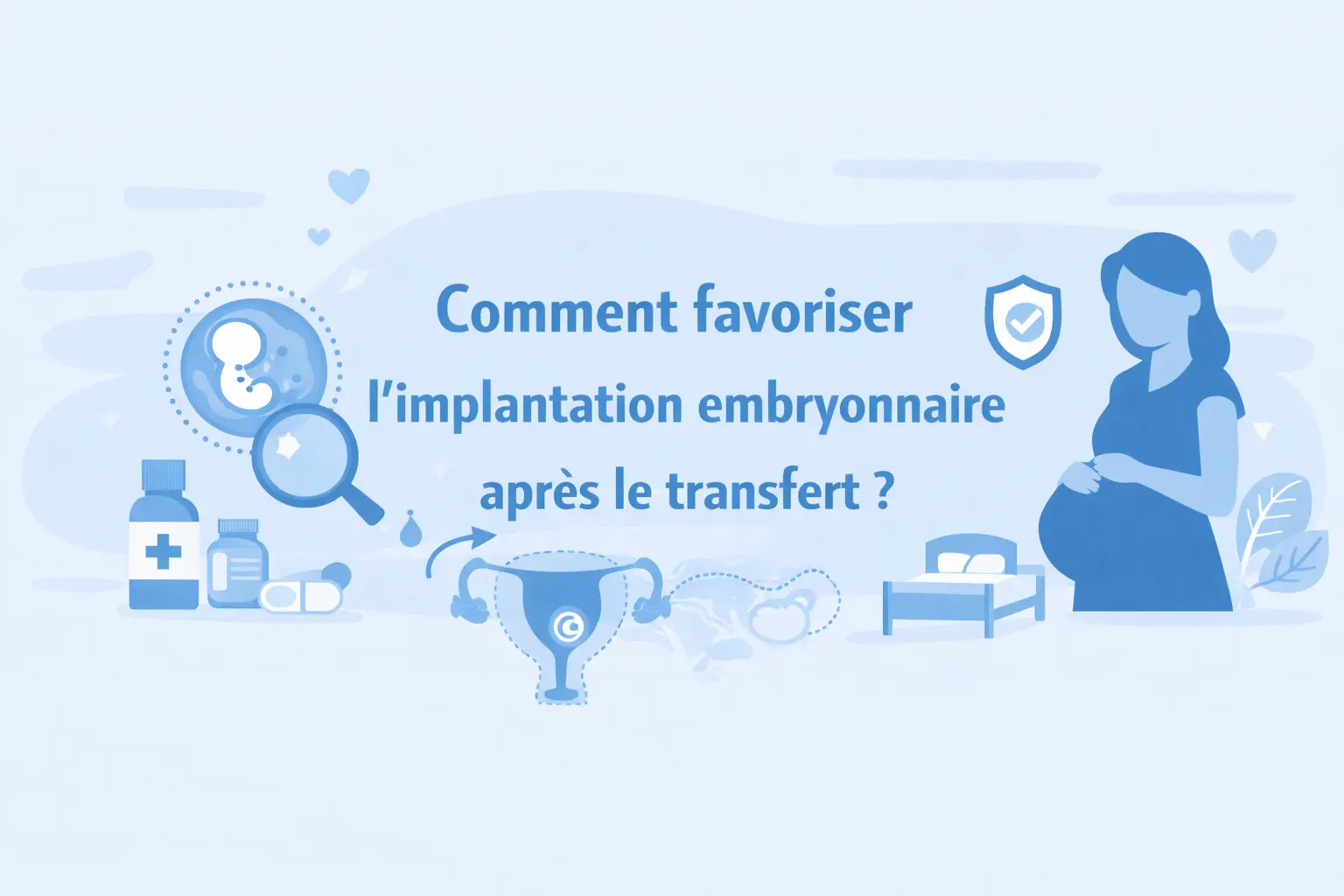 Comment favoriser l’implantation embryonnaire après le transfert : ce qui marche vraiment