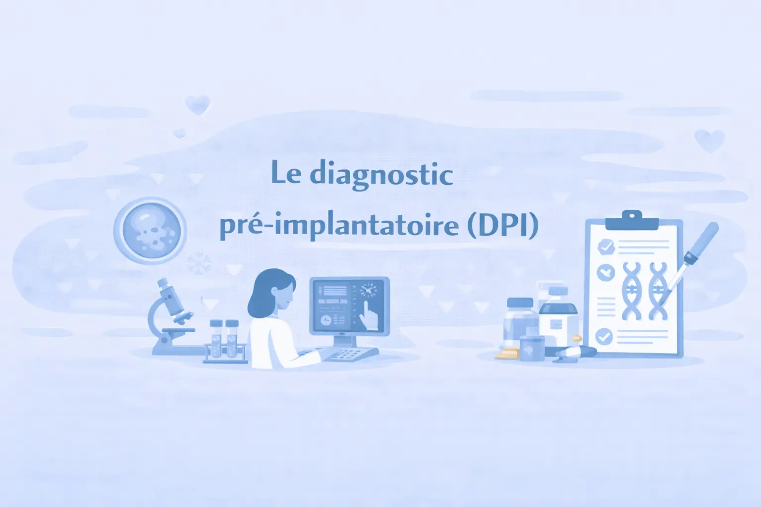 Le diagnostic pr&eacute;implantatoire (DPI) : d&eacute;finition, cadre l&eacute;gal et d&eacute;roulement