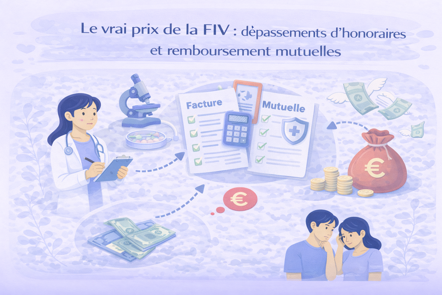 Le vrai prix de la FIV : dépassements d’honoraires et remboursement mutuelles