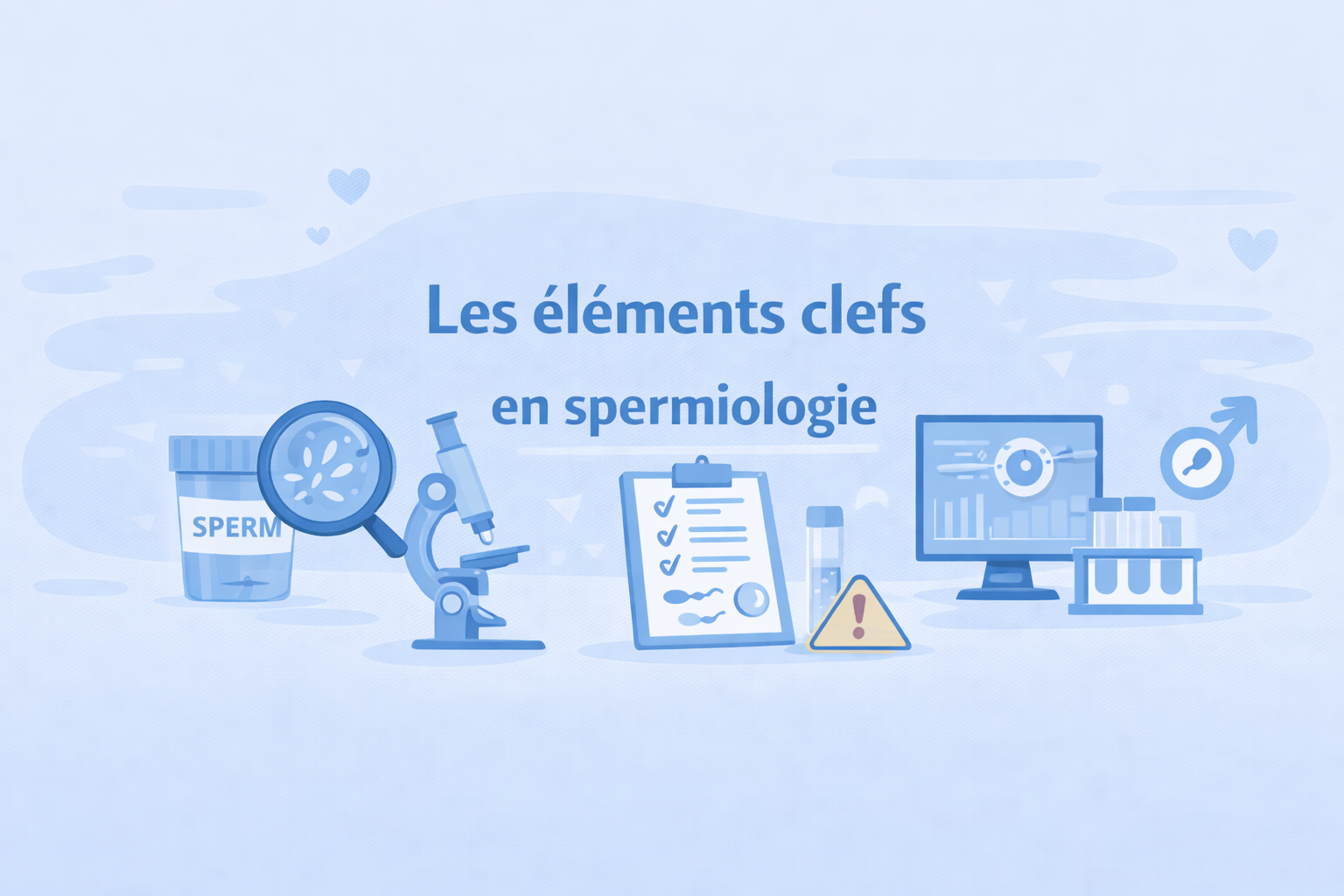 Les éléments clefs en spermiologie