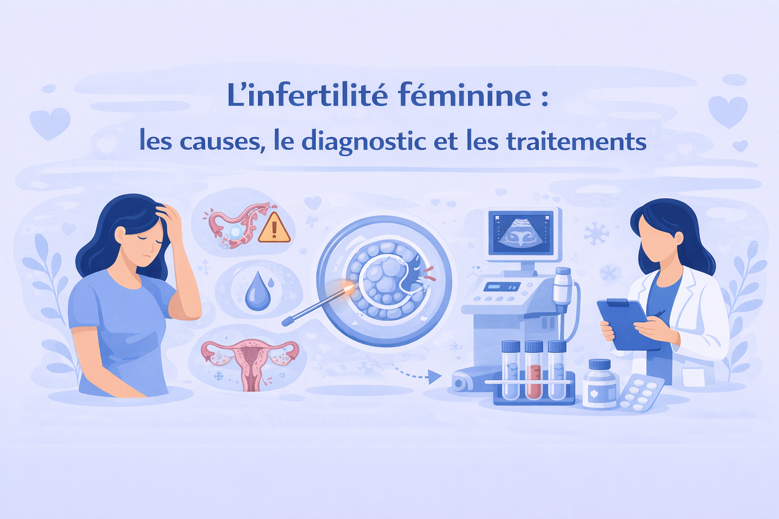 L’infertilité féminine : les causes, le diagnostic et les traitements