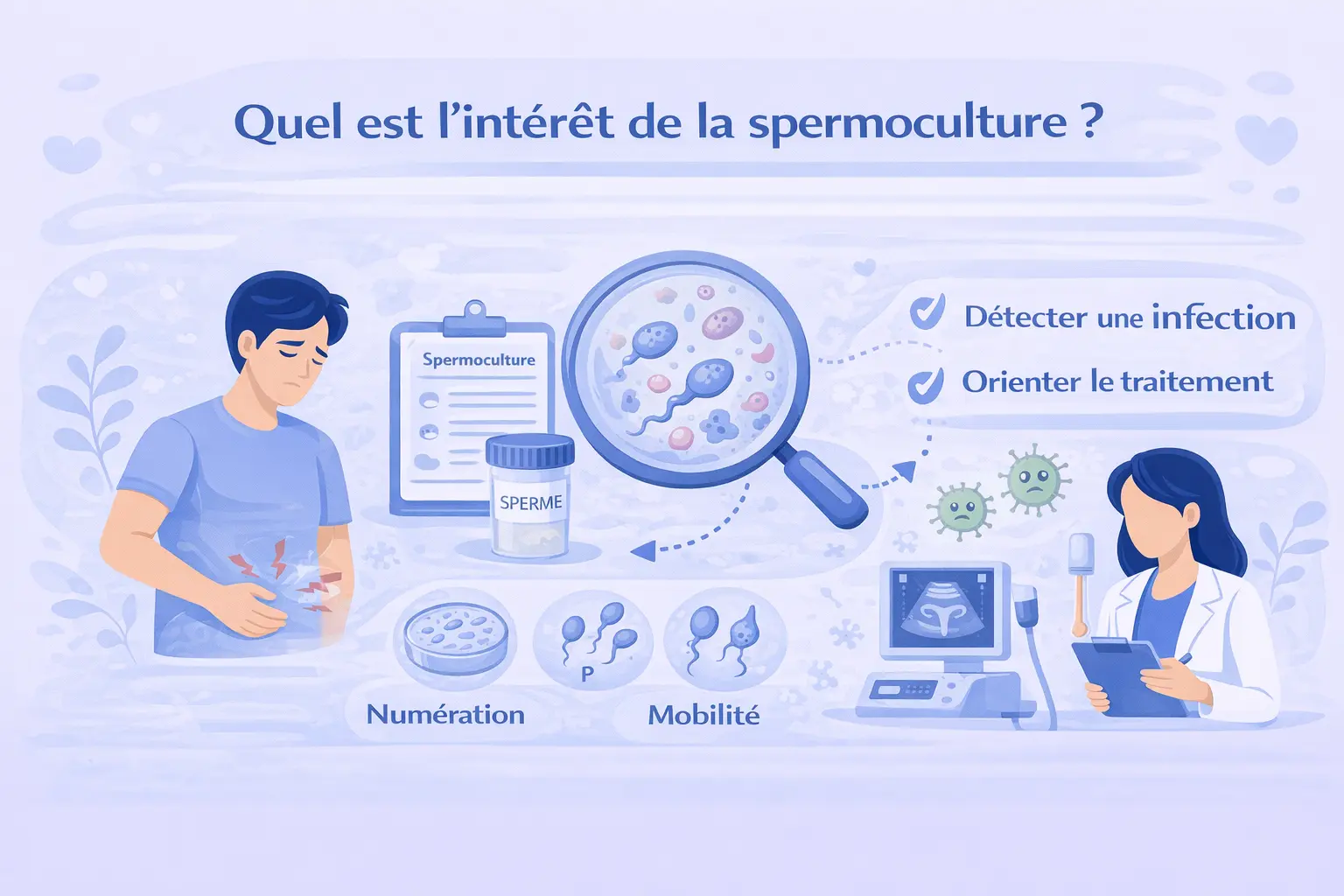 La spermoculture : intérêt, indications et interprétation