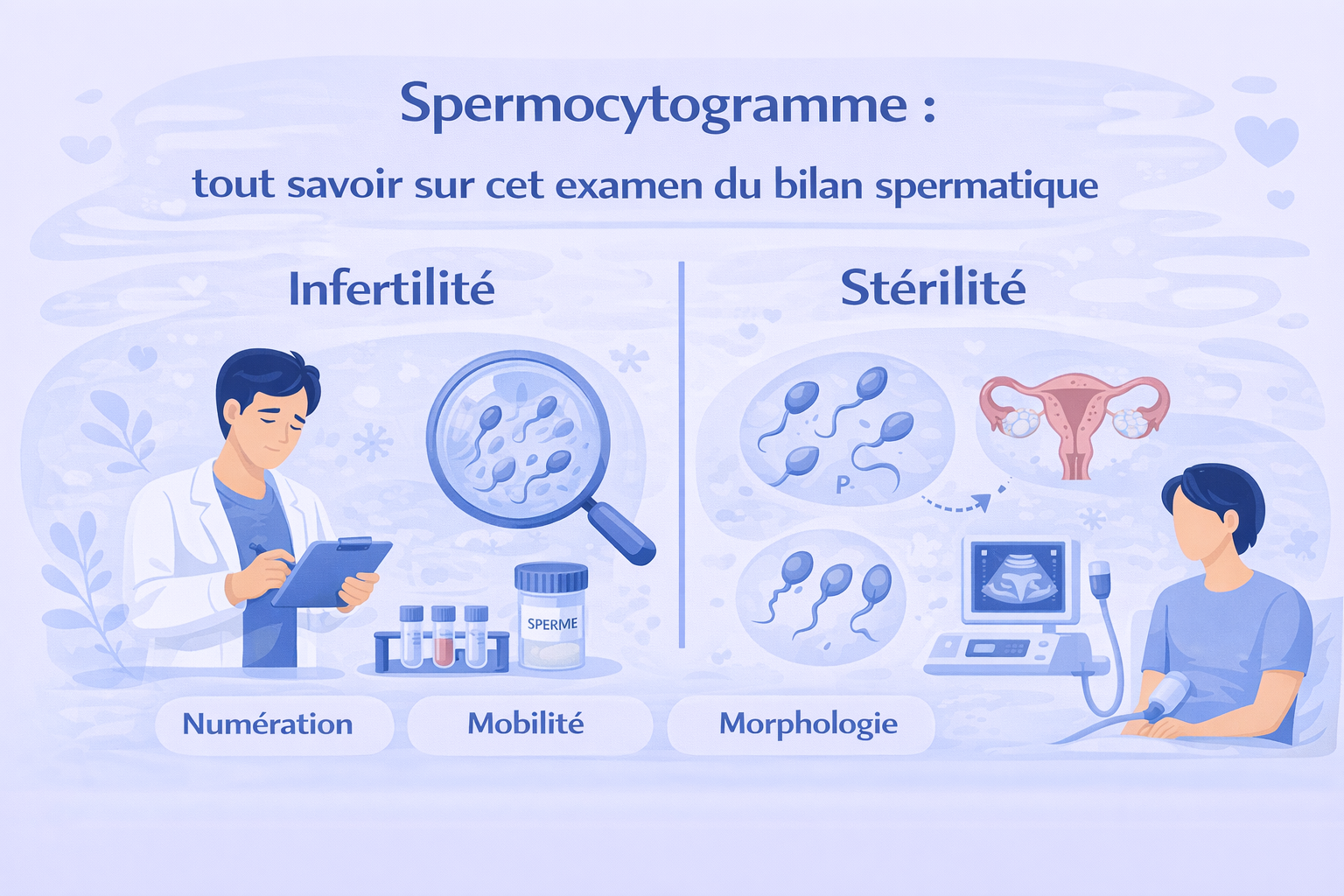 Spermocytogramme : tout savoir sur cet examen du bilan spermatique