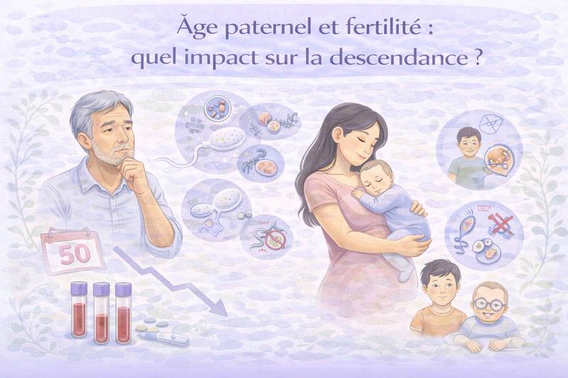 Âge paternel et fertilité : quel impact sur la descendance ?