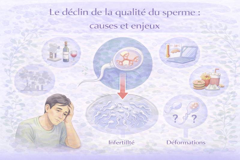 Le déclin de la qualité du sperme : causes et enjeux