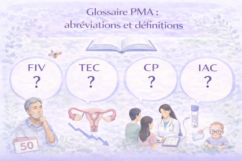 Glossaire PMA : abréviations et définitions